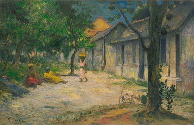 Village in Martinique by Paul Gauguin